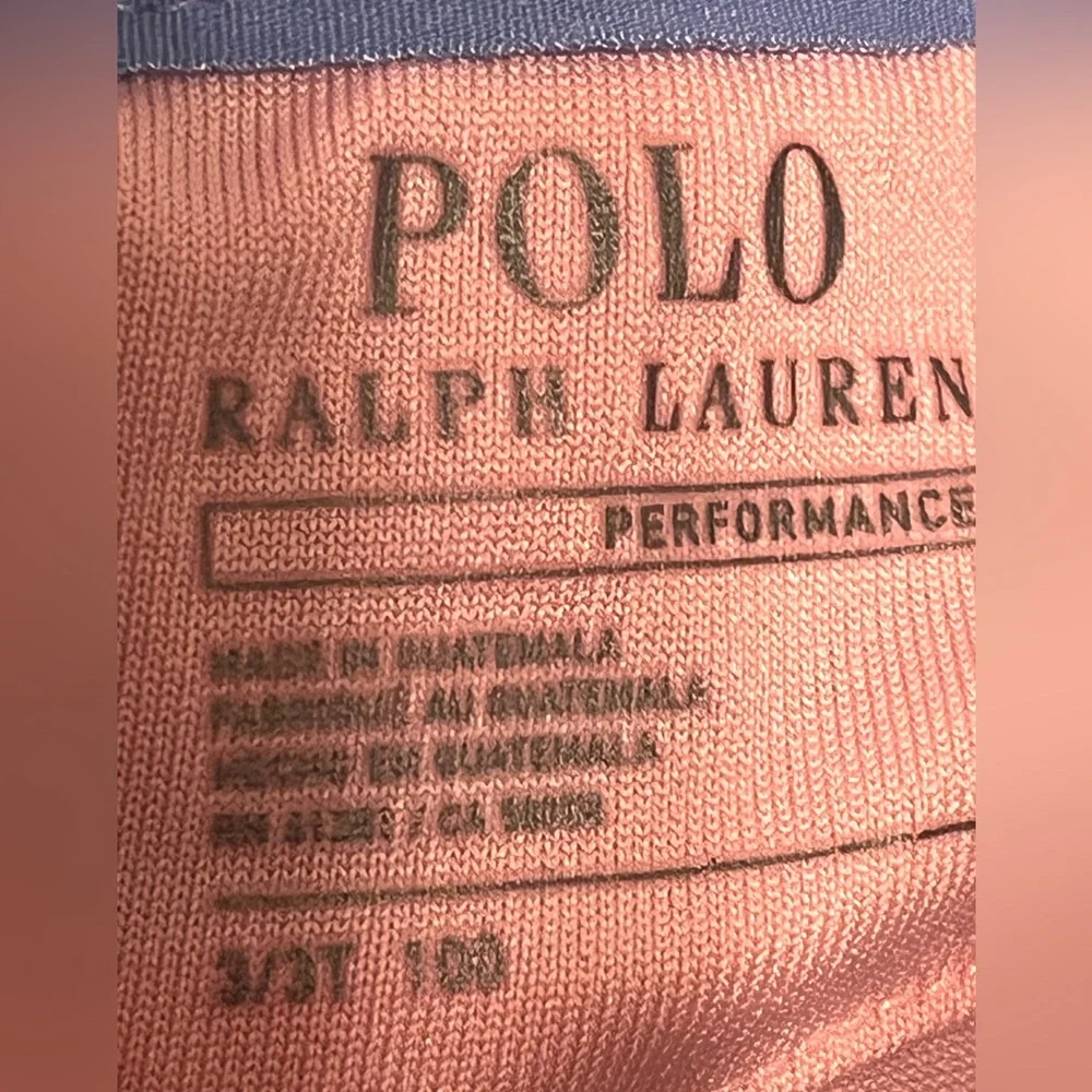 Ralph Lauren Toddler  Pink  Blue Striped Polo Shirt Size 3-3T NWOT - Picture 5 of 6